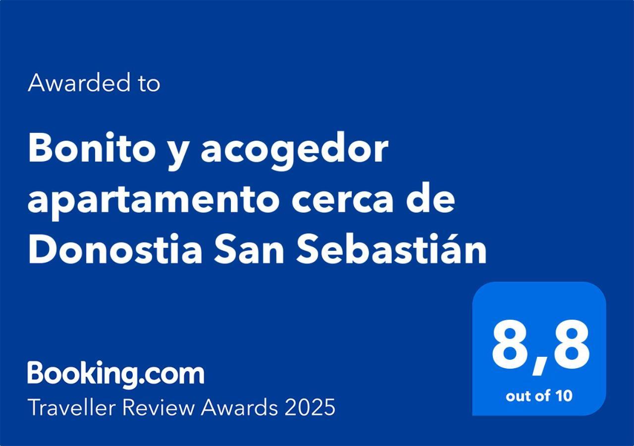 Bonito Y Acogedor Apartamento Cerca De Donostia San Sebastian Lezo Dış mekan fotoğraf